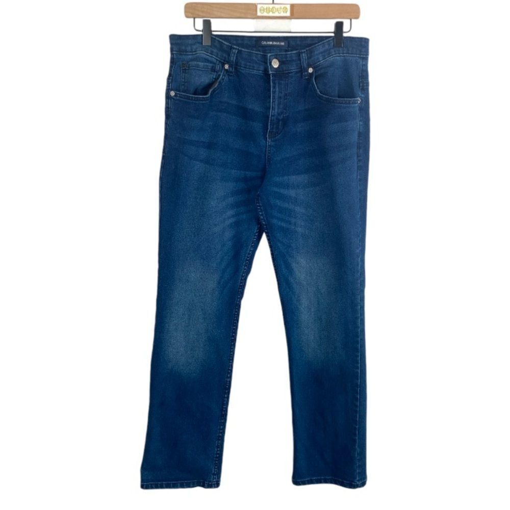 CALVIN KLEIN deep blue slim straight // 20